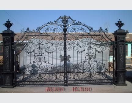 the iron gate,iron casting,outdoor gate