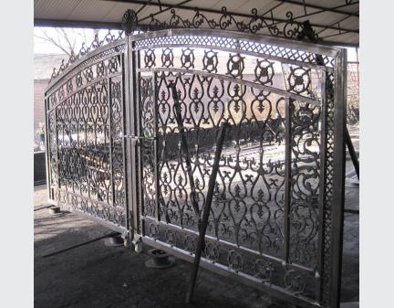 cast metal simple gate,fence gate