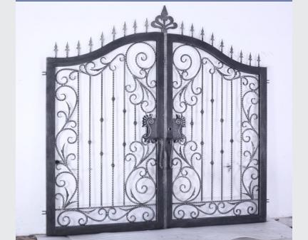 design iron fence gate,wrought iron fence gate