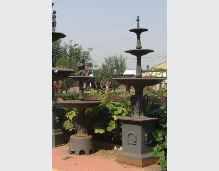 garden water cast iron fountain