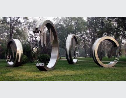 Large Stainless steel sculpture for park,garden decoration