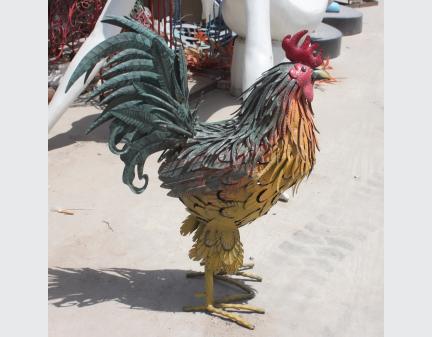 metal garden animals,metal garden art animals chicken