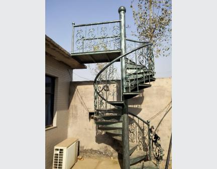 Residential Steel Stairs for outdoor /indoor decoration