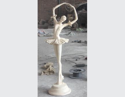 Cast Iron Statue for Garden and Home Decoration, iron dancer