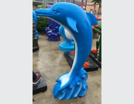 Fiberglass Polyresin Craft,Art Sculpture dophin