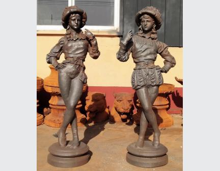 cast iron statue,cast iron garden soldier statues