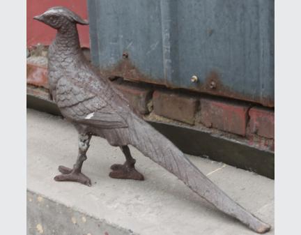 metal yard animals bird,small cast iron animals bird