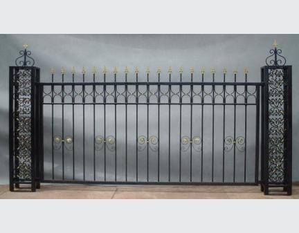 garden fence,cheap fencing,garden decor,iron stair railing