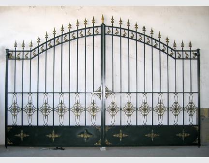 iron fence gate,outdoor iron gate,modern iron gate