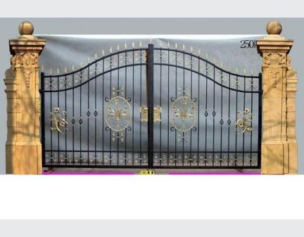 wrought iron outdoor lighting,iron gate door