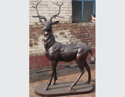 garden animals,iron garden deers,cast iron stag,metal animals wholesale