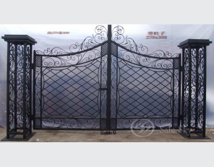 metal door iorn gates garden gate