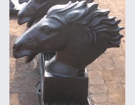 cast iron animal heads,animal iron,iron animal sculptures,animal