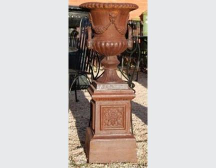 cast iron garden urns,wholesale outdoor planters,garden urns, planter vase