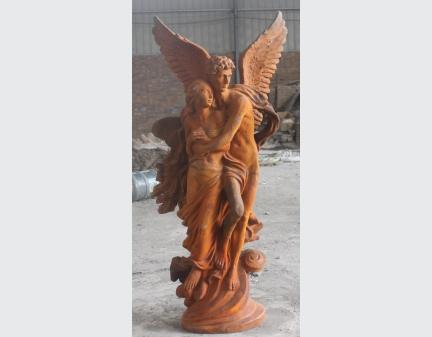 Metal Statue for Garden and outdoor Decoration metal goddnesss of love