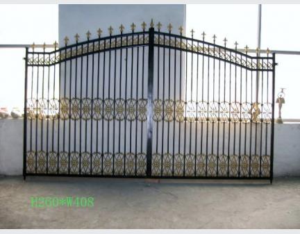 cast iron gate door,wrought iron fence gate