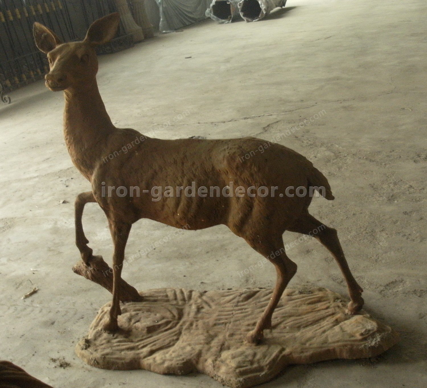 iron animal female/male sculptures,animal iron,cast iron figurines