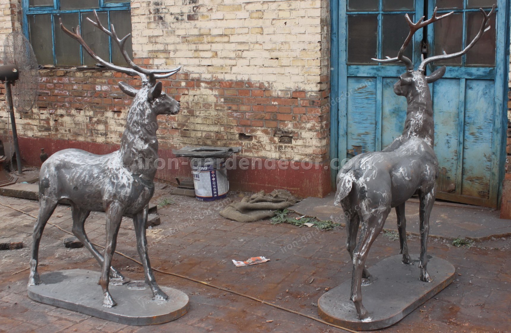 cast iron sculpture,metal animals wholesale stags_Stag_Animal-Yard art-metal garden-garden sculpture cast iron sculpture,metal animals wholesale stags_Stag_Animal-Yard art-metal garden-garden sculpture